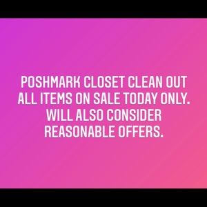 Sale today only